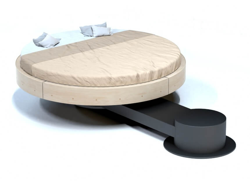 Fixed round bed